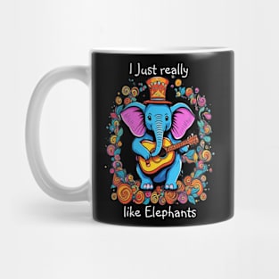 Elephonic Ruler I really like elephants Mug